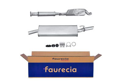  FS01033 Faurecia Глушитель выхлопных газов конечный