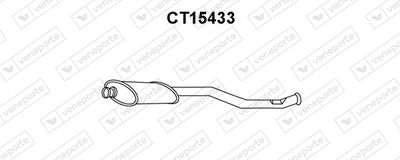  CT15433 VENEPORTE Предглушитель выхлопных газов