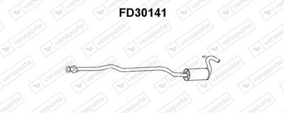  FD30141 VENEPORTE Предглушитель выхлопных газов