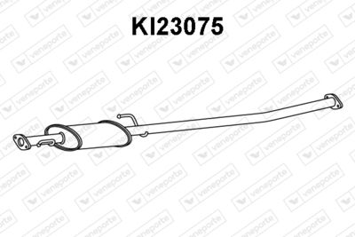  KI23075 VENEPORTE Предглушитель выхлопных газов