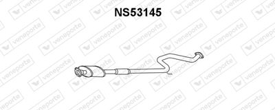  NS53145 VENEPORTE Средний глушитель выхлопных газов
