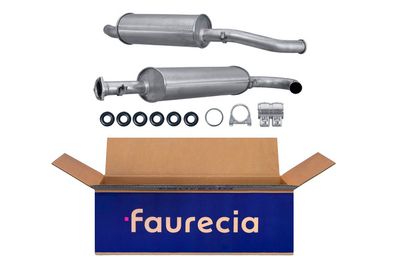  FS15205 Faurecia Глушитель выхлопных газов конечный