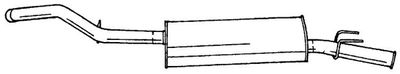  50648 SIGAM Глушитель выхлопных газов конечный