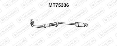  MT75336 VENEPORTE Предглушитель выхлопных газов