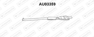  AU03359 VENEPORTE Предглушитель выхлопных газов