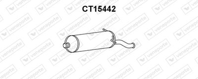  CT15442 VENEPORTE Глушитель выхлопных газов конечный