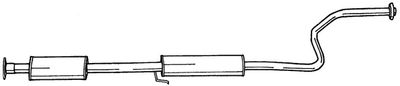  65408 SIGAM Средний глушитель выхлопных газов