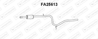  FA25613 VENEPORTE Предглушитель выхлопных газов