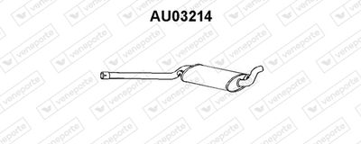  AU03214 VENEPORTE Предглушитель выхлопных газов