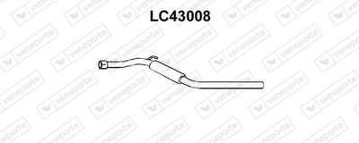  LC43008 VENEPORTE Предглушитель выхлопных газов