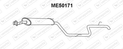  ME50171 VENEPORTE Глушитель выхлопных газов конечный