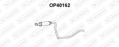  OP40162 VENEPORTE Предглушитель выхлопных газов