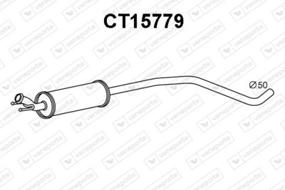  CT15779 VENEPORTE Предглушитель выхлопных газов