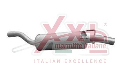  K6146 XXLMARMITTEITALIANE Средний глушитель выхлопных газов