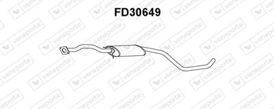  FD30649 VENEPORTE Предглушитель выхлопных газов