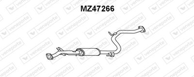  MZ47266 VENEPORTE Предглушитель выхлопных газов