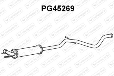  PG45269 VENEPORTE Предглушитель выхлопных газов