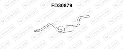  FD30879 VENEPORTE Глушитель выхлопных газов конечный