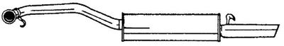  50616 SIGAM Глушитель выхлопных газов конечный