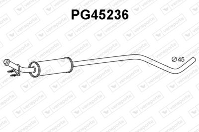  PG45236 VENEPORTE Предглушитель выхлопных газов