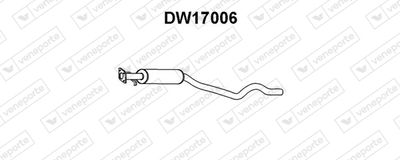  DW17006 VENEPORTE Предглушитель выхлопных газов