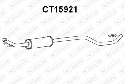  CT15921 VENEPORTE Предглушитель выхлопных газов