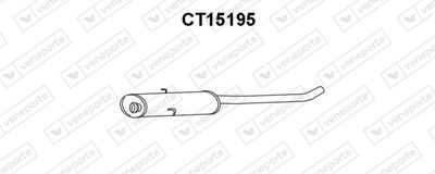  CT15195 VENEPORTE Предглушитель выхлопных газов