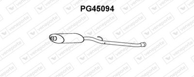  PG45094 VENEPORTE Предглушитель выхлопных газов