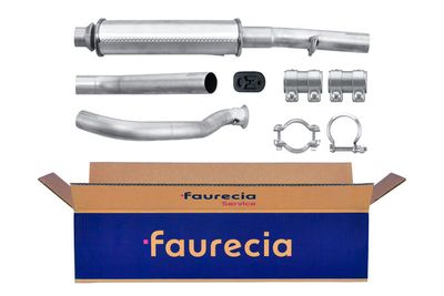  FS45128 Faurecia Средний глушитель выхлопных газов