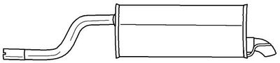  41668 SIGAM Глушитель выхлопных газов конечный