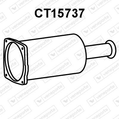  CT15737 VENEPORTE Предглушитель выхлопных газов