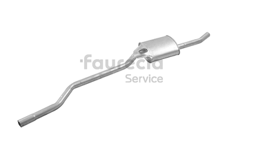  FS50048 Faurecia Средний глушитель выхлопных газов