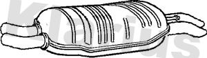  231067 KLARIUS Глушитель выхлопных газов конечный