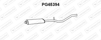  PG45394 VENEPORTE Предглушитель выхлопных газов