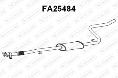  FA25484 VENEPORTE Предглушитель выхлопных газов