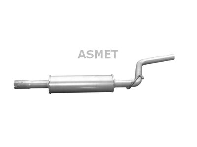  03102 ASMET Средний глушитель выхлопных газов