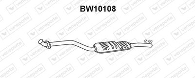  BW10108 VENEPORTE Предглушитель выхлопных газов