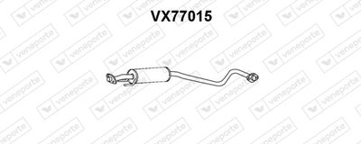  VX77015 VENEPORTE Предглушитель выхлопных газов