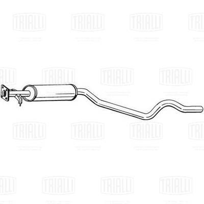  EAM0509 TRIALLI Предглушитель выхлопных газов