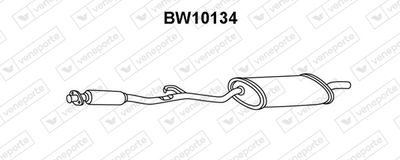  BW10134 VENEPORTE Глушитель выхлопных газов конечный