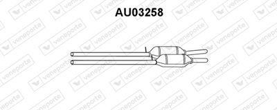  AU03258 VENEPORTE Предглушитель выхлопных газов