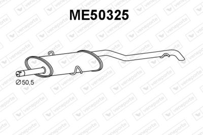  ME50325 VENEPORTE Глушитель выхлопных газов конечный