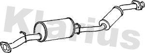  250387 KLARIUS Средний глушитель выхлопных газов
