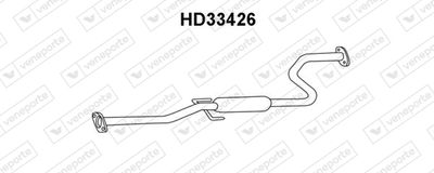  HD33426 VENEPORTE Предглушитель выхлопных газов