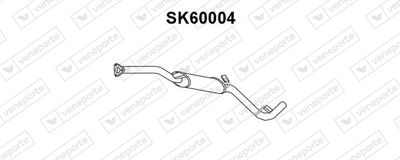  SK60004 VENEPORTE Предглушитель выхлопных газов