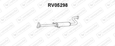  RV05298 VENEPORTE Предглушитель выхлопных газов