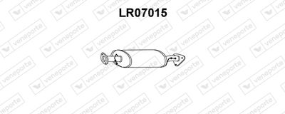  LR07015 VENEPORTE Предглушитель выхлопных газов