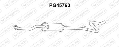  PG45763 VENEPORTE Предглушитель выхлопных газов