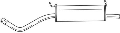  50686 SIGAM Глушитель выхлопных газов конечный