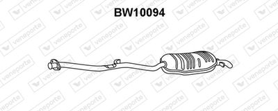  BW10094 VENEPORTE Глушитель выхлопных газов конечный